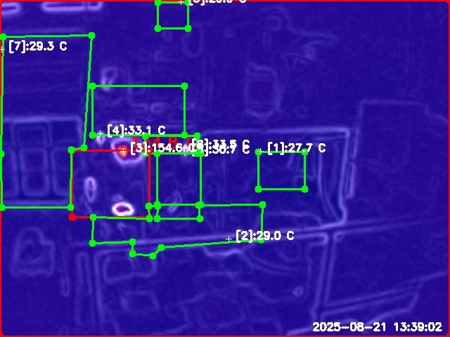 AVIAN Thermal Image Capturing Fuse Explosion