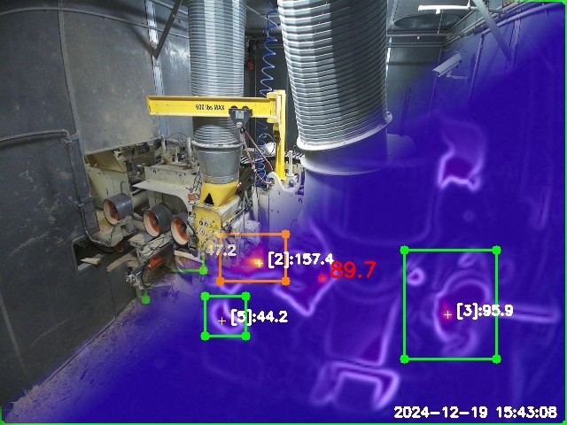 Preventing Fires in Your Planer Mill with AVIAN Thermal Cameras