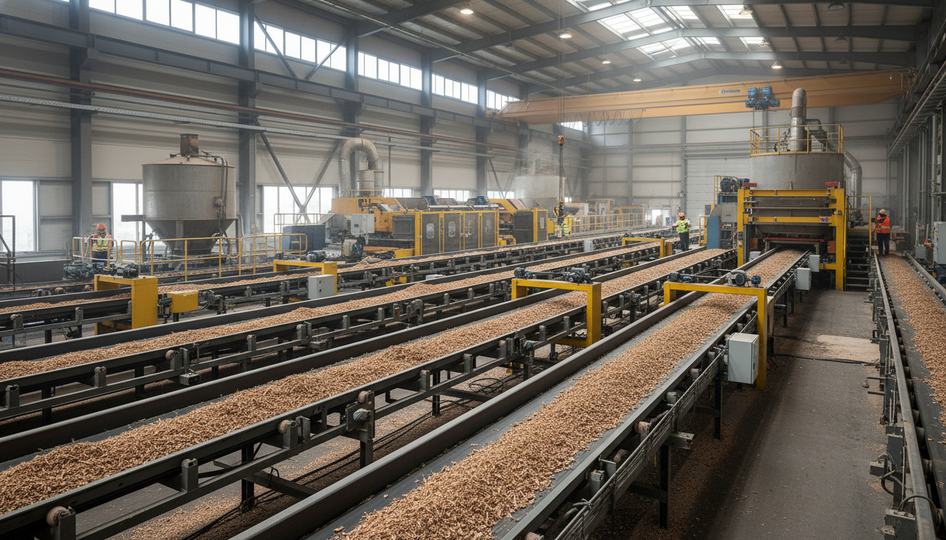 Lignatherm wood fiber insulation boards produced at the new Küssnacht facility by Schilliger Holz